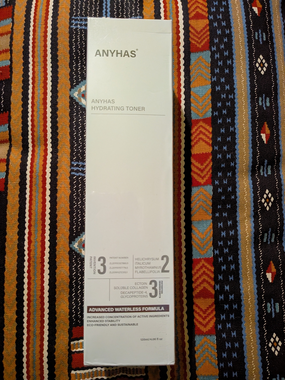 ANYHAS Hydrating Toner - White Packaging